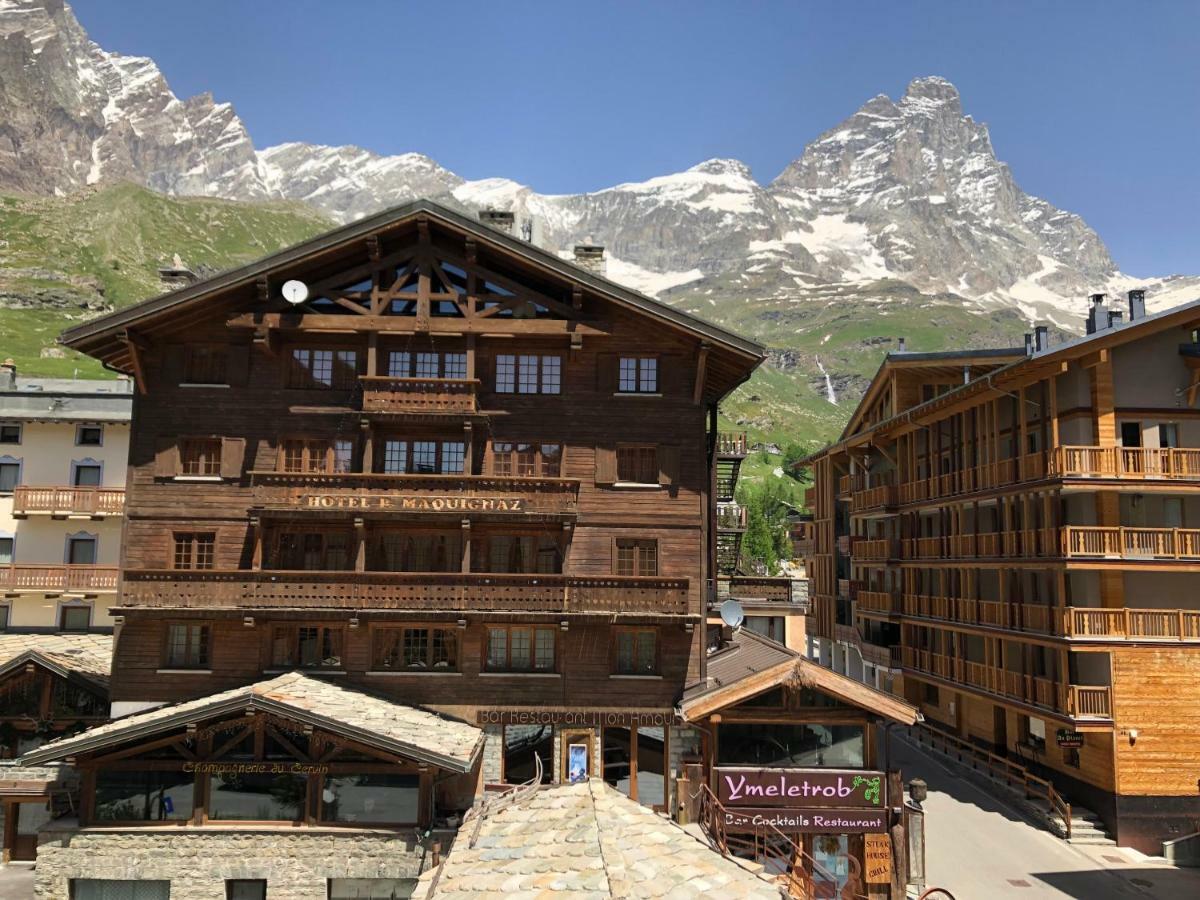 Hotel Punta Maquignaz Breuil-Cervinia Exterior foto